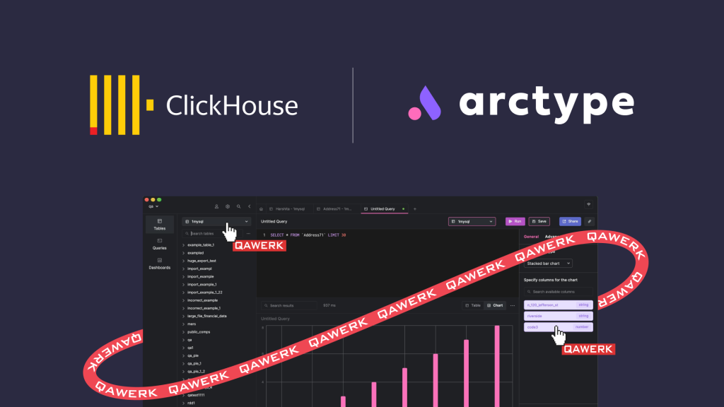 El esfuerzo de QAwerk para que Arctype sea la elección de ClickHouse