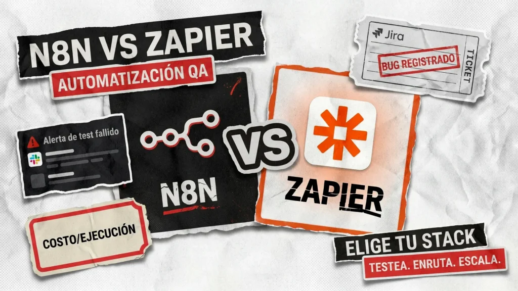 N8n vs Zapier: ¿Qué plataforma de automatización se adapta mejor a tu flujo de trabajo de pruebas? N8n vs Zapier: ¿Qué plataforma de automatización se adapta mejor a tu flujo de trabajo de pruebas?
