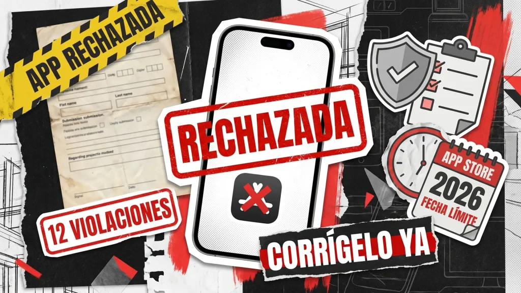 Por Qué se Rechazan las Apps: Las 12 Violaciones Más Comunes de la App Store en 2026 Por Qué se Rechazan las Apps: Las 12 Violaciones Más Comunes de la App Store en 2026