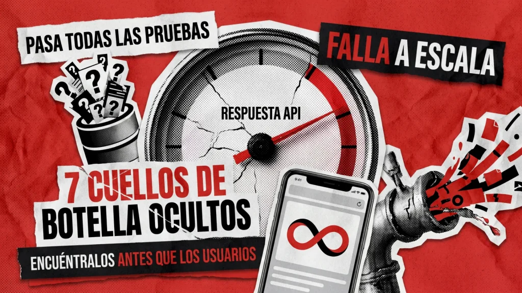 Pruebas de rendimiento de API: 7 cuellos de botella que encontramos en cada auditoría Pruebas de rendimiento de API: 7 cuellos de botella que encontramos en cada auditoría