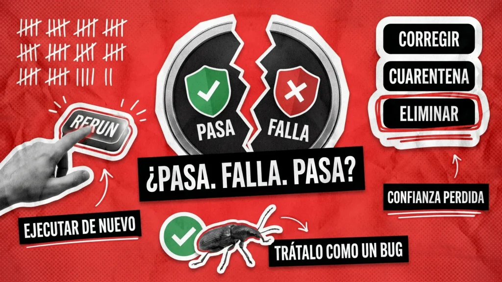 Pruebas Inestables: Por Qué Ocurren y Cómo Solucionarlas de Verdad Pruebas Inestables: Por Qué Ocurren y Cómo Solucionarlas de Verdad