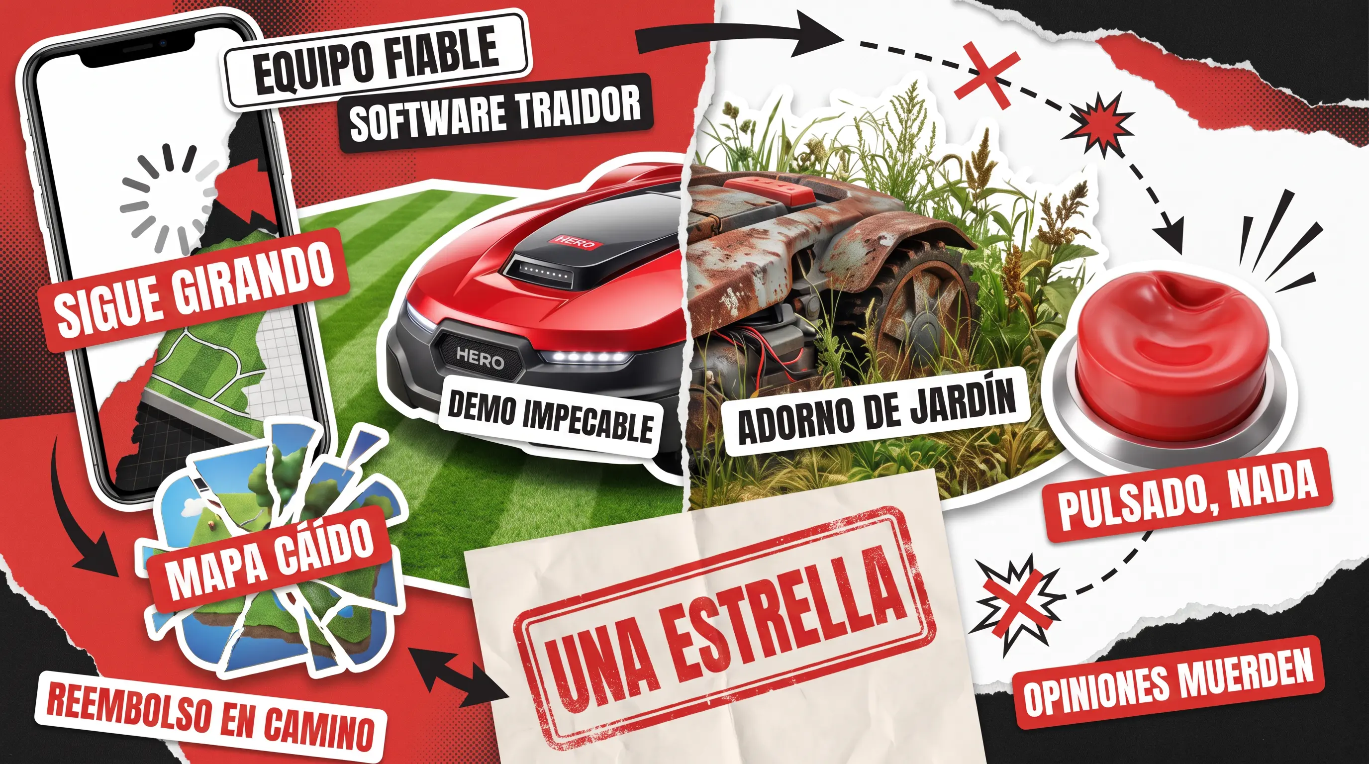 Caza de Bugs en el Hogar Inteligente: Cómo las Apps de Robots Cortacésped Pierden Clientes