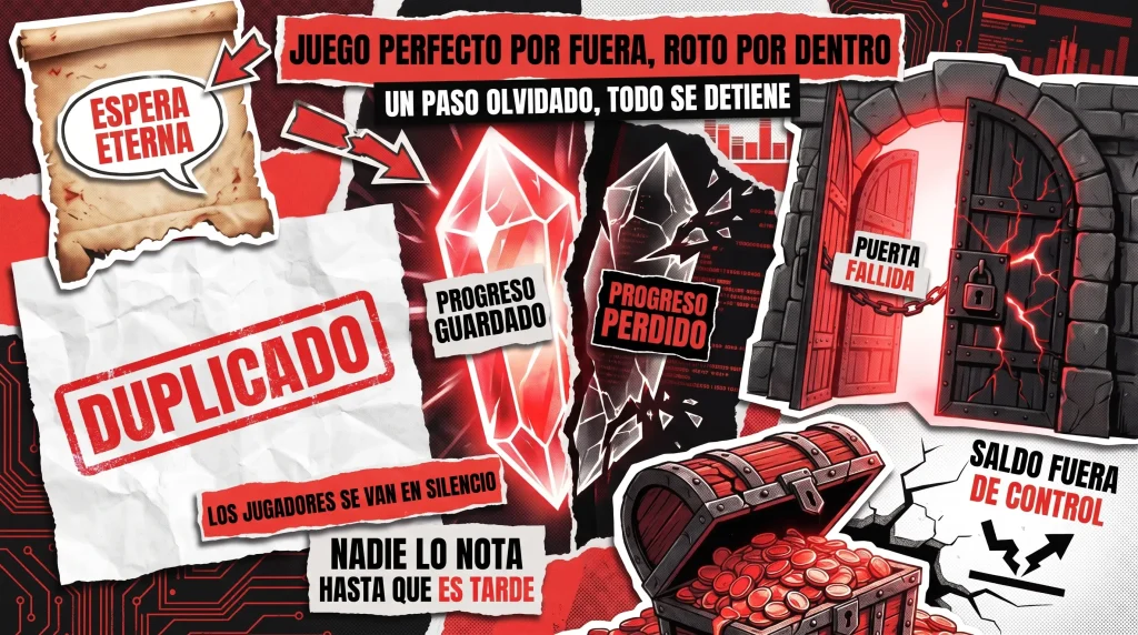 Pruebas de la funcionalidad del juego: mecánicas, misiones y todo lo que puede fallar Pruebas de la funcionalidad del juego: mecánicas, misiones y todo lo que puede fallar