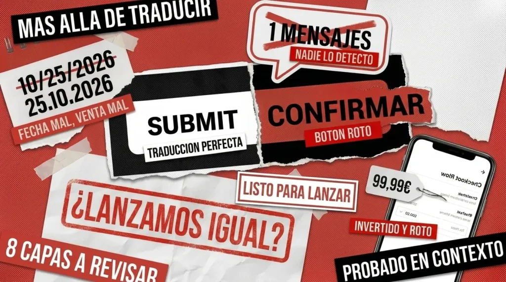 La lista de verificación para pruebas de localización: todo lo que hay que verificar más allá de la traducción La lista de verificación para pruebas de localización: todo lo que hay que verificar más allá de la traducción