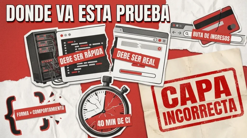 Pruebas de extremo a extremo frente a pruebas de integración: dónde debería realizarse realmente cada prueba Pruebas de extremo a extremo frente a pruebas de integración: dónde debería realizarse realmente cada prueba