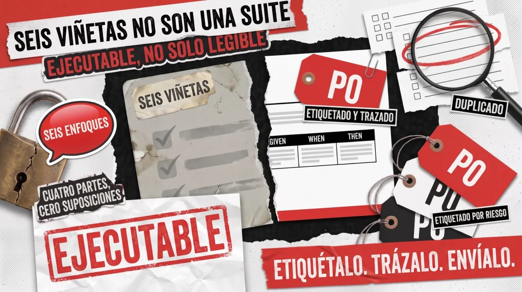 Generación de Casos de Prueba con IA a Partir de Requisitos: El Prompt que Produce Pruebas Ejecutables Generación de Casos de Prueba con IA a Partir de Requisitos: El Prompt que Produce Pruebas Ejecutables