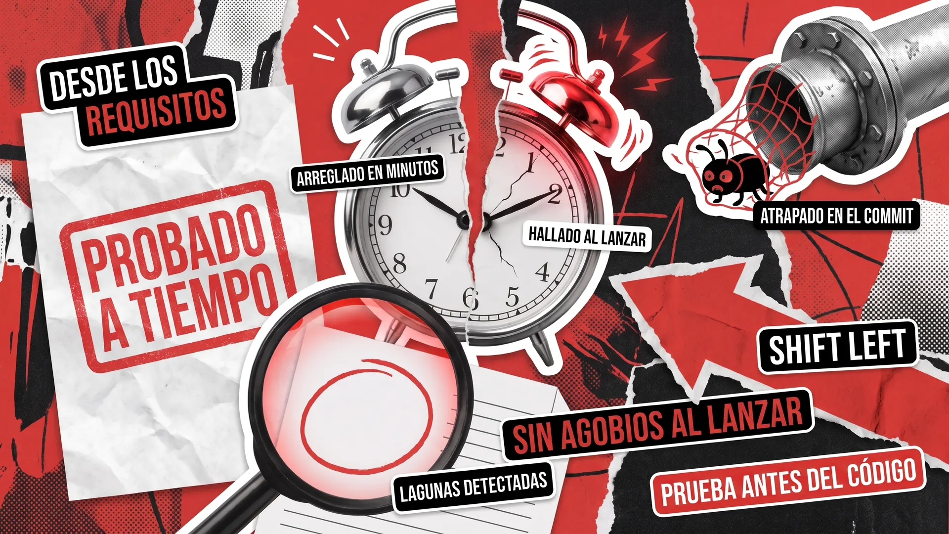 Pruebas shift left: qué son y cómo funcionan en la práctica